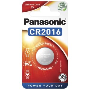 Батарейка Lithium Power CR-2016EL/1B CR2016 Panasonic, Япония
