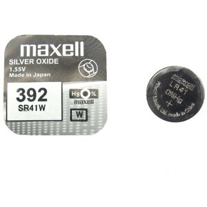 Батарейка Maxell SR-41SW, в упаковке: 1 шт.