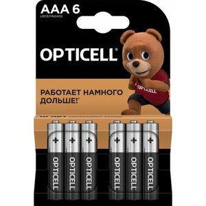 Батарейка Opticell Basic (AAA, 6 шт) (5051007)
