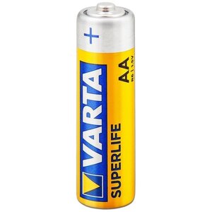 Батарейка солевая AA R6 Varta SuperLife 1.5V, 1 шт.