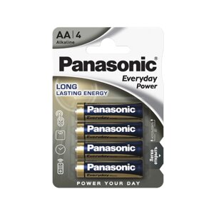 Батарейки Panasonic Everyday Power AA щелочные 4 шт