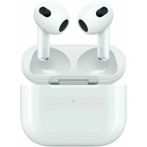 Беспроводные наушники Apple AirPods 3 (3-его поколения, 2022) с Lightning Charging Case, белые