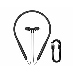 Беспроводные шейные наушники для спорта BASEUS Bowie P1x Neckband, Bluetooth 5.3, 170mAh, Черный