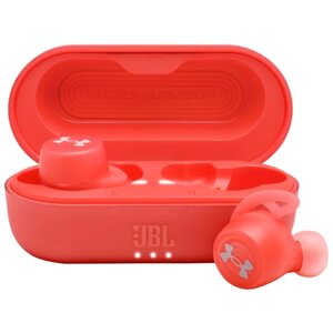 Беспроводные TWS-наушники JBL Under Armour True Wireless Streak, красный