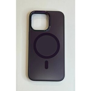 Чехол AG-Case для iPhone 14 Plus с MagSafe Фиолетовый / AG-Case MagSafe for iPhone 14 Plus Dark Purple