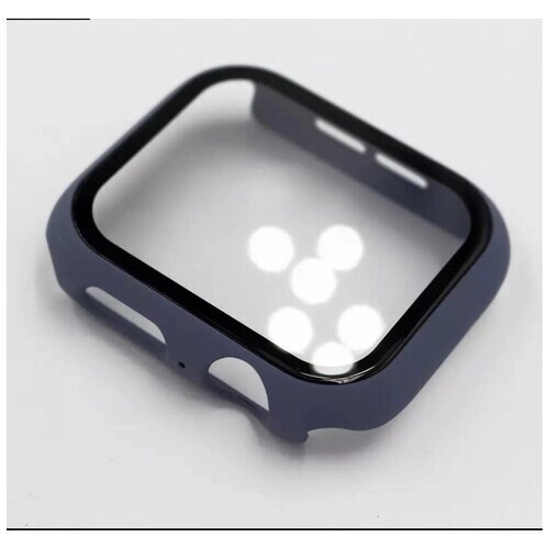 Чехол для Apple Watch 42mm со стеклом, темно-лавандовый