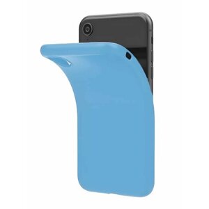 Чехол для iPhone XR (голубой)