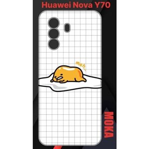 Чехол Huawei Nova Y70 / Хуавей Нова Ю70 с принтом