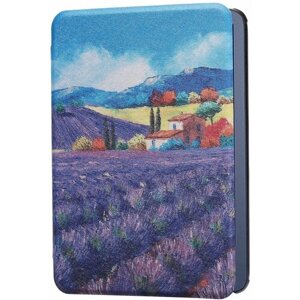 Чехол-книжка для Amazon All-New Kindle 11 (6", 2022 г.) Purple wheatfield