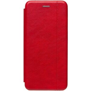 Чехол-книжка для Samsung SM-M146 Galaxy M14 5G/ защитный, противоударный, с магнитом / красный
