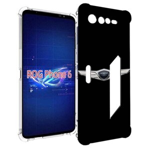 Чехол MyPads genesis-дженезис-1 мужской для Asus ROG Phone 6 задняя-панель-накладка-бампер