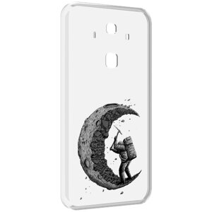 Чехол MyPads камненная луна для Huawei Mate 10 Pro задняя-панель-накладка-бампер