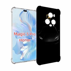 Чехол MyPads lambo ламба 4 мужской для Honor Magic 5 Pro задняя-панель-накладка-бампер