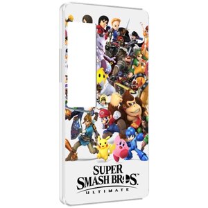 Чехол MyPads Super Smash Bros для Meizu Pro 7 Plus задняя-панель-накладка-бампер