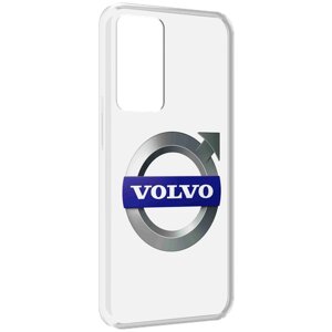Чехол MyPads volvo мужской для OPPO Reno 8 Lite задняя-панель-накладка-бампер