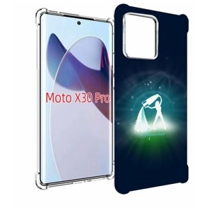 Чехол MyPads знак зодиака водолеи 1 для Motorola Moto X30 Pro задняя-панель-накладка-бампер