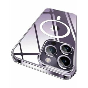 Чехол на iPhone 13 MagSafe, прозрачный