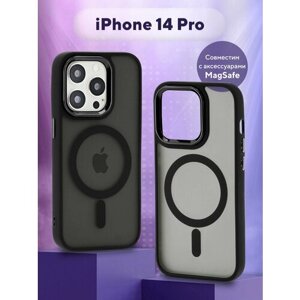 Чехол на iPhone 14 Pro накладка черный