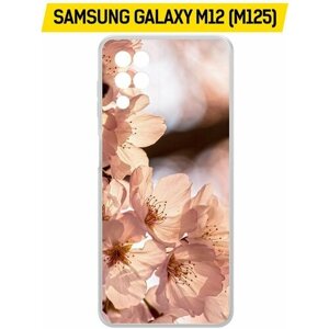 Чехол-накладка Krutoff Clear Case Ранняя весна для Samsung Galaxy M12 (M125)
