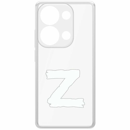 Чехол-накладка Krutoff Clear Case Z для Xiaomi Poco M6 Pro 4G