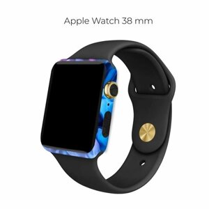 Чехол-наклейка виниловая для корпус Apple Watch 38 mm, защитная пленка для смарт-часов