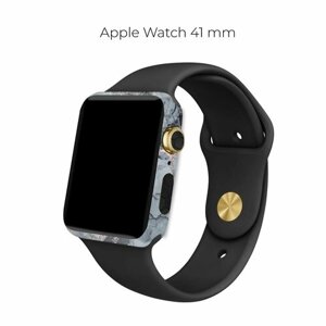 Чехол-наклейка виниловая для корпус Apple Watch 41 mm, защитная пленка для смарт-часов