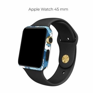 Чехол-наклейка виниловая для корпус Apple Watch 45 mm, защитная пленка для смарт-часов