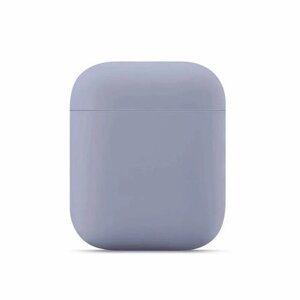 Чехол силиконовый Case Protection для Airpods 2, лавандовый (9)