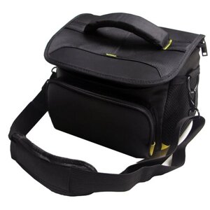 Чехол-сумка MyPads TC-1230 для фотоаппарата Nikon D3000/ D300S/ D3100 из качественной износостойкой влагозащитной ткани черный