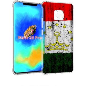 Чехол задняя панель накладка бампер MyPads герб флаг таджикистан для Huawei Mate 20 Pro/Mate 20 RS 6.39
