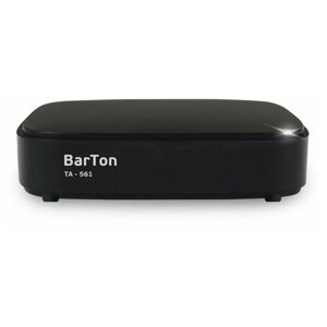 Цифровой эфирный приемник BarTon TA-561 для просмотра цифрового тв DVB T2, Триколор