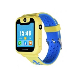 Детские умные часы DIGMA Kid K7m, желтый/синий