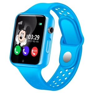 Детские умные часы Smart Baby Watch G98, голубой