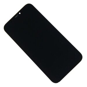 Дисплей для Apple iPhone 12 с тачскрином Черный (Hard OLED) - Стандарт