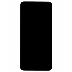 Дисплей для Samsung A225F Galaxy A22 модуль с рамкой и тачскрином (черный) (OLED)
