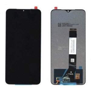 Дисплей для Xiaomi Poco M3, Redmi 9T (IPS) черный