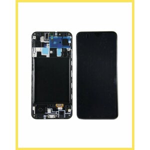 Дисплей (экран) для Samsung Galaxy A20 A205F модуль Черный - Premium (SP)