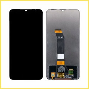 Дисплей (экран) для Xiaomi Poco M4 5G в сборе с тачскрином Черный - Premium