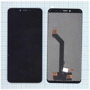 Дисплей (экран) в сборе с тачскрином для Xiaomi Redmi S2, Y2 черный