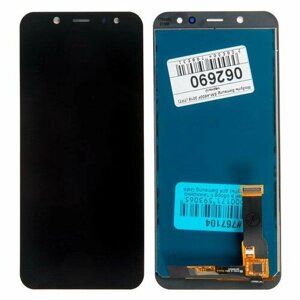 Дисплей в сборе с тачскрином (модуль) для Samsung Galaxy A6 (SM-A600F) чёрный (2018) TFT с регулировкой яркости