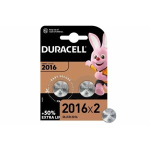 Duracell Литиевые батарейки Duracell, 2016 3V 2шт Б0037271