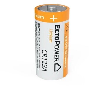 EctoPower Батарейка CR123A литиевая, 1шт, 3В
