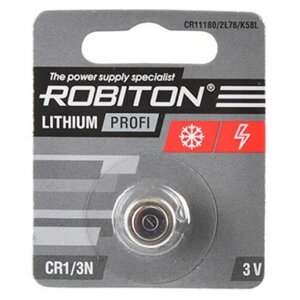 Элемент питания Robiton CR1/3N, 3V (1 шт)