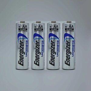 Energizer Батарейки AA Ultimate Lithium, 4 шт.