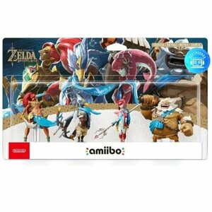 Фигурка Amiibo The Legenda Zelda Breath of The Wild Collection (Urbosa, Revali, Mipha, Daruk)
