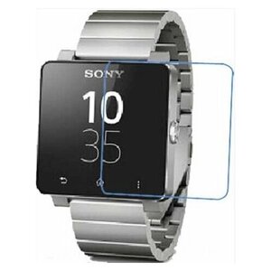 Фирменная оригинальная защитная пленка для умных смарт-часов Sony SmartWatch 2 SW2 глянцевая MyPads