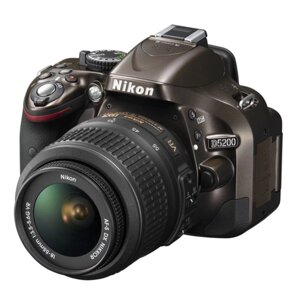 Фотоаппарат Nikon D5200 Kit 18-55 мм f/3.5-5.6, бронзовый