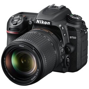 Фотоаппарат nikon D7500 kit AF-S DX nikkor 18-140mm 1:3.5-5.6 G ED VR, черный