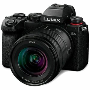 Фотоаппарат Panasonic Lumix DC-S5 Kit LUMIX S 20-60 мм F3.5-5.6, черный