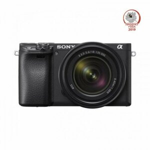 Фотоаппарат Sony Alpha ILCE-6400 Kit E 18-135mm F3.5-5.6 OSS, черный